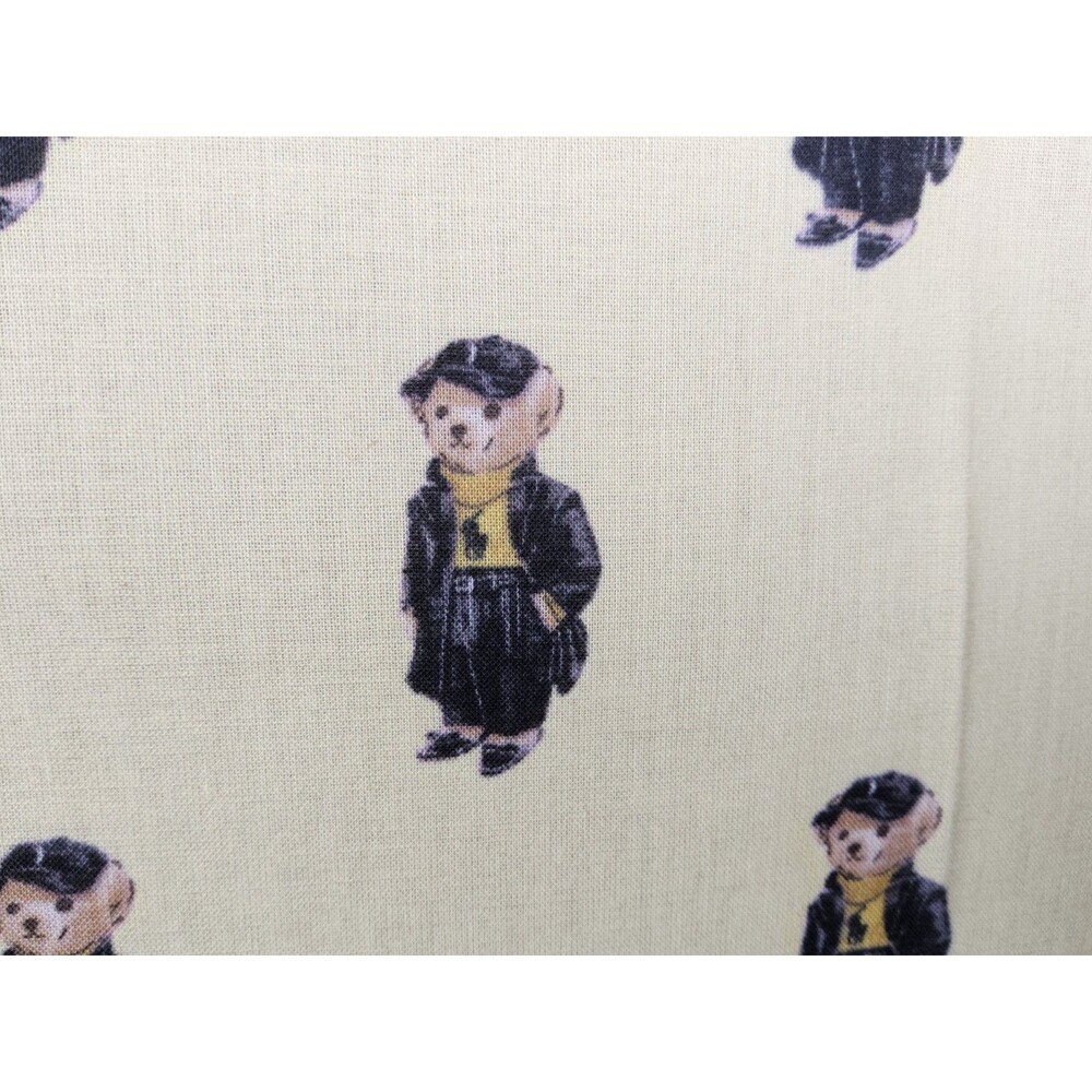 Polo Ralph Lauren Bear Handkerchief Neckerchief Bandana Scarf Pocket Square - Picture 3 of 4